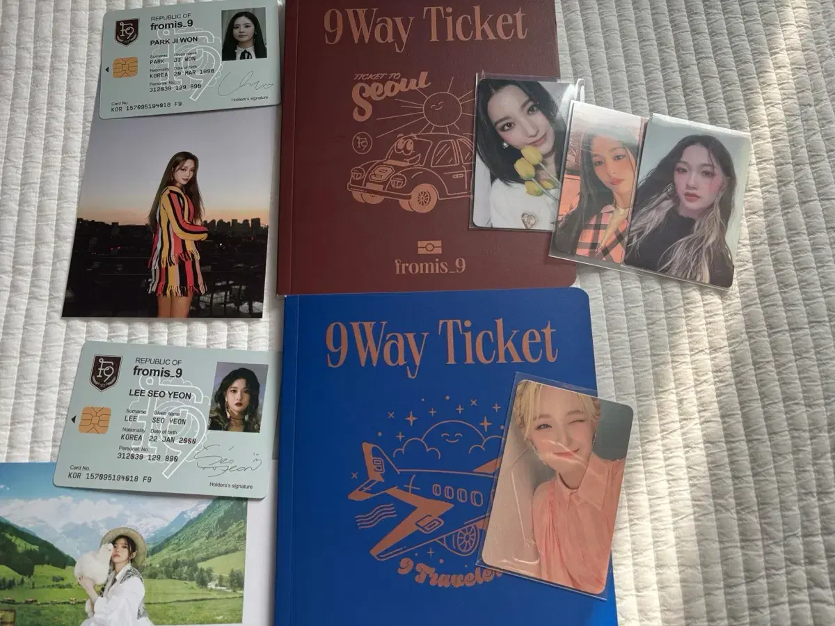 프로미스나인 9way ticket 개봉앨범